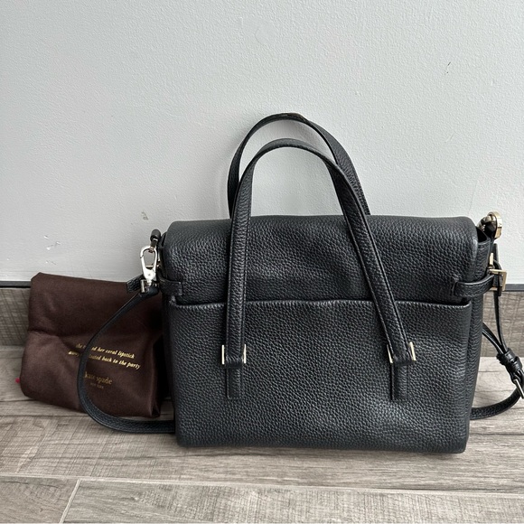 Kate Spade Holden Street Small Leslie Tote in black leather - Picture 12 of 14